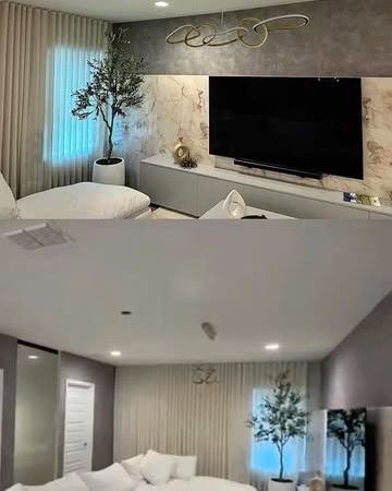 Interior lighting installation