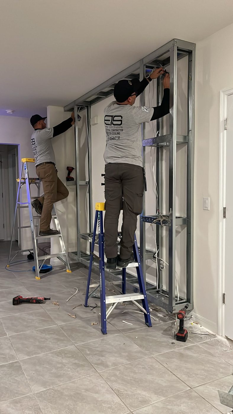 Building a backlit media wall