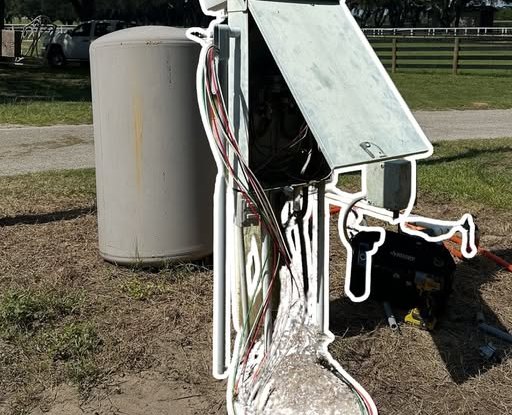 Before: overloaded panel