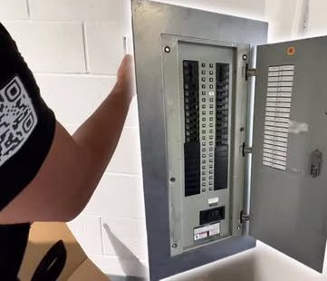 New electrical panel