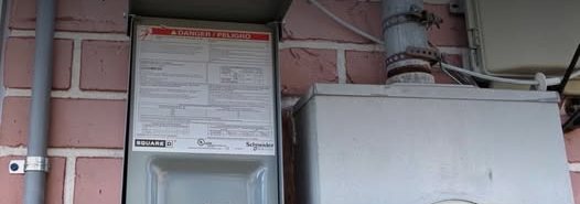 New panel and meter, Daytona Beach